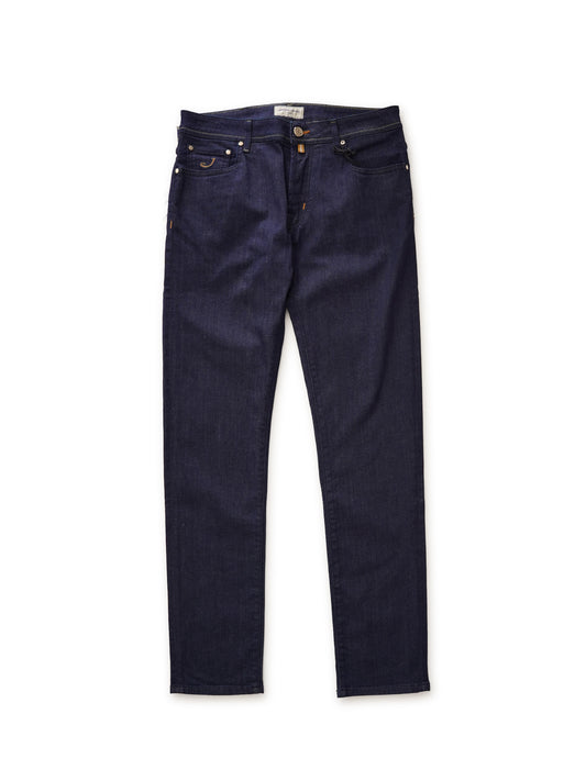 Dunkelblaue Stretch-Jeans von Jacob Cohen