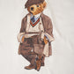 Cream-colored T-shirt "Polo Bear"