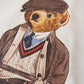 Cream-colored T-shirt "Polo Bear"