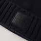 Dunkelblaue Cashmere-Mütze "Ghost-Piece"