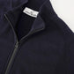 Dunkelblaue Stretch-Strickjacke