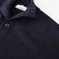 Dunkelblauer Stretch-Troyer