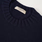 Dunkelblauer Cashmere-Roundneck "Duvet"