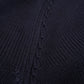 Dunkelblaue Strickjacke