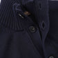 Dunkelblaue Strickjacke