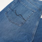 Mittelblaue Slimmy-Jeans mit Stretch von 7 For All Mankind – Ansicht 2