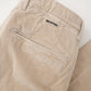 Sand-colored corduroy chinos