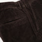 Dark brown corduroy chinos