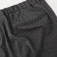 Anthracite colored techwool trousers