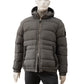 Graue Daunenjacke