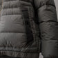 Graue Daunenjacke