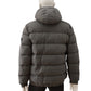 Graue Daunenjacke
