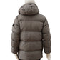 Grauer Daunen-Parka
