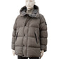 Grauer Daunen-Parka