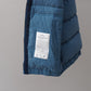Mittelblaue Daunenweste