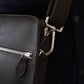 Dunkelbraune Crossbody-Bag