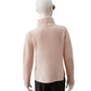 Rosafarbener Turtleneck aus Wolle und Cashmere