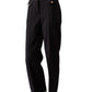 Schwarze Hose mit goldenen Knöpfen
