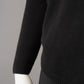 Schwarze Cashmere-Strickhülle