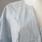 Hellblaue Bluse aus Cotton und Leinen