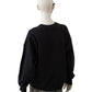 Schwarzes Sweatshirt mit Schriftzug "BREAK THE RULES"