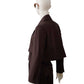 Brauner Boxy-Blazer