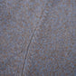 Blau/Braun, melierter Pullover aus superfeiner Merinowolle und Cashmere