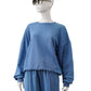 Blaues Sweatshirt