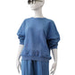 Blauer Jogginganzug