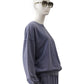 Jeansblaues Sweatshirt
