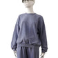 Jeansblaues Sweatshirt