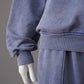 Jeansblauer Jogginganzug
