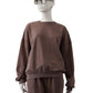 Braunes Sweatshirt