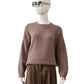 Taupefarbener Roundneck