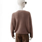 Taupefarbener Roundneck