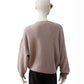 Sandfarbener Roundneck