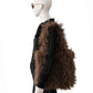 Braune Fake-Fur Tasche