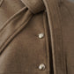 Sandfarbene Jacke mit Schluppe