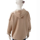 Sandfarbener Hoody