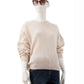 Sandfarbener Roundneck