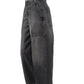 Antrazithfarbene Jeans mit Ballonbein "Rhannon"