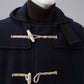 Dunkelblauer Duffle-Coat