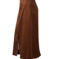 Dark brown skirt