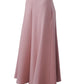dusty rose-colored skirt