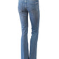 Blue bootcut jeans “Slim Illusion”