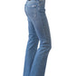 Blue bootcut jeans “Slim Illusion”