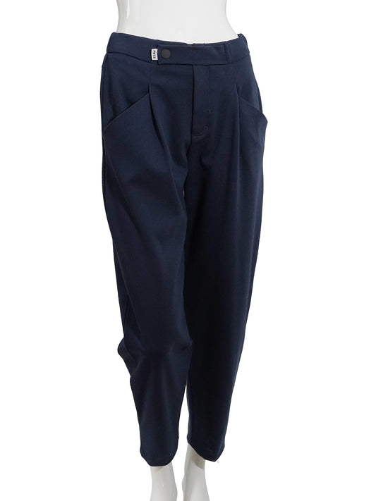 Dunkelblaue Jersey-Chino „Jino-O“ von PNTS