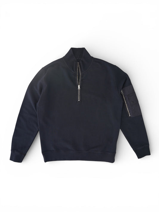 Dunkelblauer Sweat-Troyer von Ten C