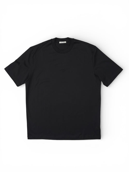 Schwarzes Jersey T-Shirt von Stefan Brandt