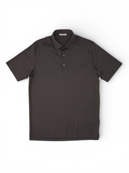 Dunkelbraunes Poloshirt von Stefan Brandt